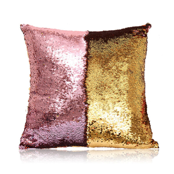Reversible Sequin Magic Mermaid  Color Changing Home Decor Sofa Cushion Covers/ Throw Pillow Covers 16x16 Inches ( 40x40cm)