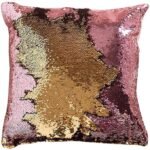 Reversible Sequin Magic Mermaid  Color Changing Home Decor Sofa Cushion Covers/ Throw Pillow Covers 16x16 Inches ( 40x40cm) - Image 10