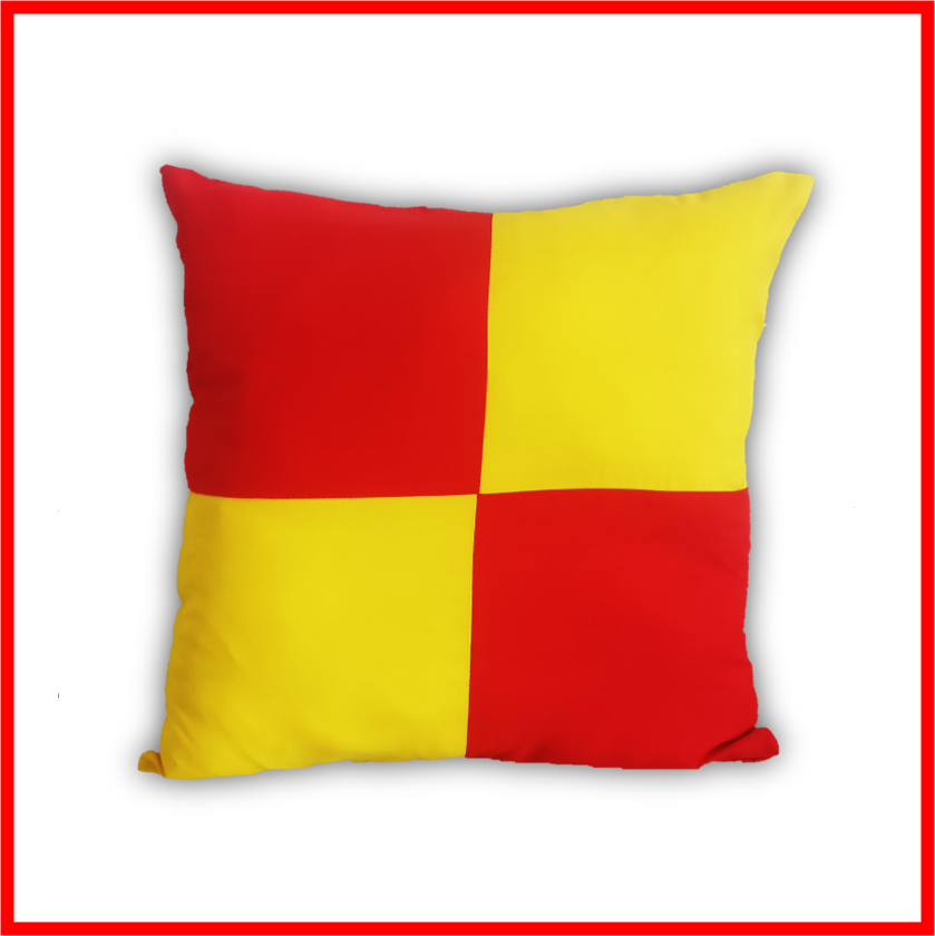 Picture2 Two Colour Square Design Room Decorative Cushion Covers / Throw Pillow covers 18x18 inches (45x45cm) - Image 1