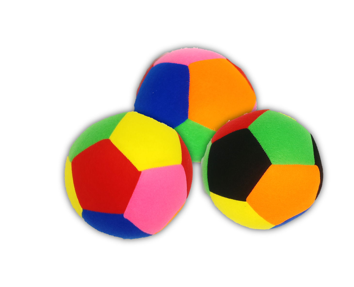 ball Soft Ball Toy For Kids Safe To Play (Mix Colour) - Image 1