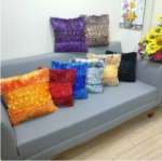 Flower Design Cushion Cover Throw Pillow Cushion Covers / Throw Pillow Covers 18x18 inch (45X45 cm)