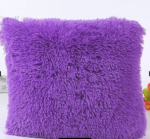 Plush Fur Cushion Covers Home Decor Sofa Cushion Covers / Throw pillow covers 16x16 and 18x18 inches (42x42cm)