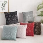 Star Design Plush Cushion Covers Fur Cushion Covers Pillow Covers Home Decor Sofa Cushion Covers/Throw pillow covers 16x16 inches (42x42cm) - Image 9