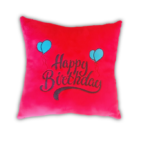 Happy Birthday Gift Embroider Pillow Gift For Everyone - Red, Yellow, Blue - Image 2