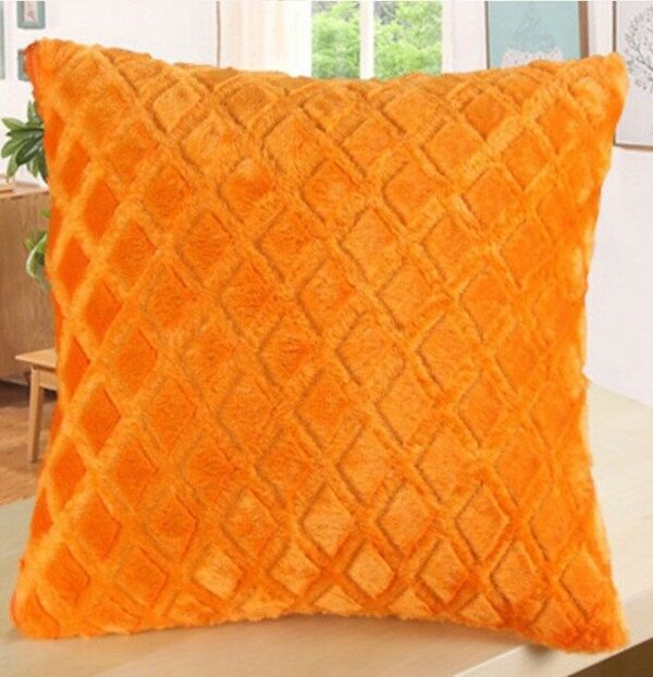 Diamond Style Soft Plush Fur Home Decor Sofa Cushion Covers / Throw Pillow Covers 43x43cm