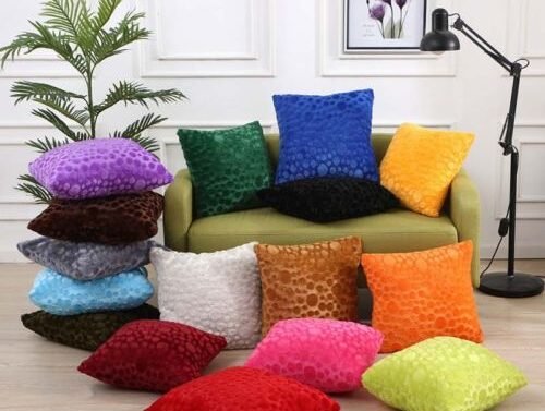 Bubble Style Soft Plush Fur Home Decor Sofa Cushion Covers/Throw pillow covers 43x43cm