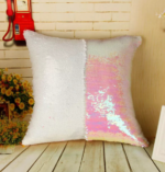 Reversible Sequin Magic Mermaid  Color Changing Home Decor Sofa Cushion Covers/ Throw Pillow Covers 16x16 Inches ( 40x40cm) - Image 7