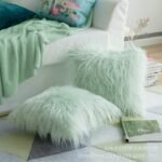 Fluffy Faux Fur Cushion Covers /Throw Pillow Covers 17x17 inches (43x43cm) - Image 12