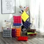 Chair Pads Seat Cushion with Ties, Outdoor Indoor Soft Thicken Comfy Seat Pads Kitchen Chair Cushions for Home Office Car Patio (40cm x 40cm) - Image 8