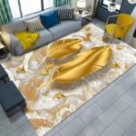 Modern Design Luxury Large Area Plush Rugs Carpet [Gallery-02] (160cm x 230cm)