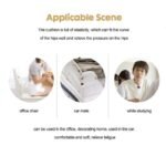 Chair Pads Seat Cushion with Ties, Outdoor Indoor Soft Thicken Comfy Seat Pads Kitchen Chair Cushions for Home Office Car Patio (40cm x 40cm) - Image 14