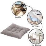 Chair Pads Seat Cushion with Ties, Outdoor Indoor Soft Thicken Comfy Seat Pads Kitchen Chair Cushions for Home Office Car Patio (40cm x 40cm) - Image 7