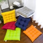 Chair Pads Seat Cushion with Ties, Outdoor Indoor Soft Thicken Comfy Seat Pads Kitchen Chair Cushions for Home Office Car Patio (40cm x 40cm) - Image 6
