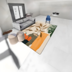 Modern Design Luxury Large Area Plush Rugs Carpet [Gallery-01] (160cm x 230cm) - Image 11