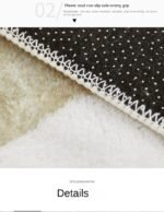 Modern Design Luxury Large Area Plush Rugs Carpet [Gallery-02] (160cm x 230cm) - Image 13
