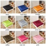 Chair Pads Seat Cushion with Ties, Outdoor Indoor Soft Thicken Comfy Seat Pads Kitchen Chair Cushions for Home Office Car Patio (40cm x 40cm) - Image 2