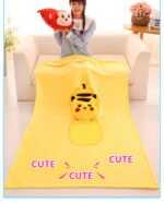 2 in 1 Kids Blanket Cartoon design - Image 3