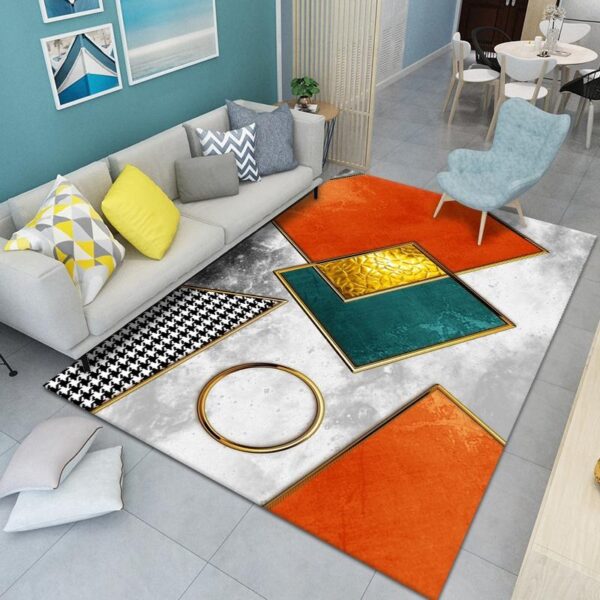 Modern Design Luxury Large Area Plush Rugs Carpet [Gallery-01] (160cm x 230cm)
