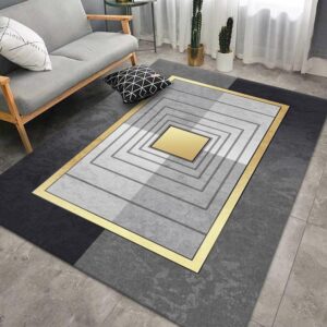 Modern Design Luxury Large Area Plush Rugs Carpet [Gallery-01] (160cm x 230cm)